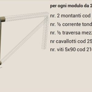 Staccionata Diagonale